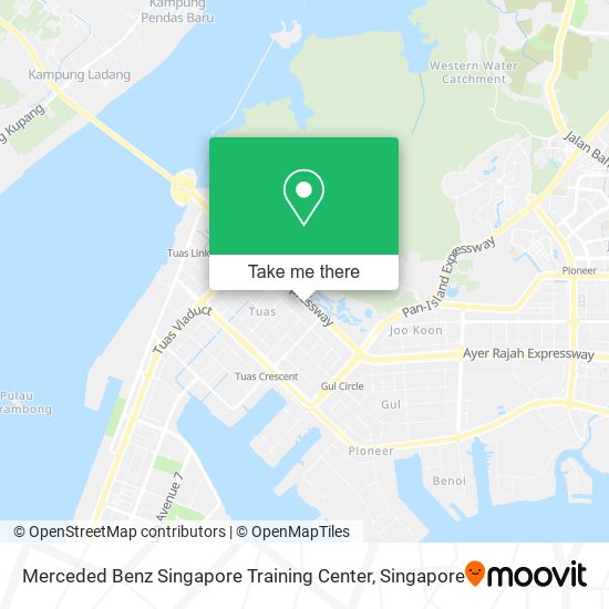 Merceded Benz Singapore Training Center地图