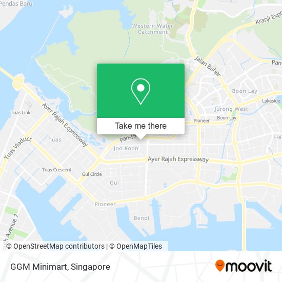 GGM Minimart map