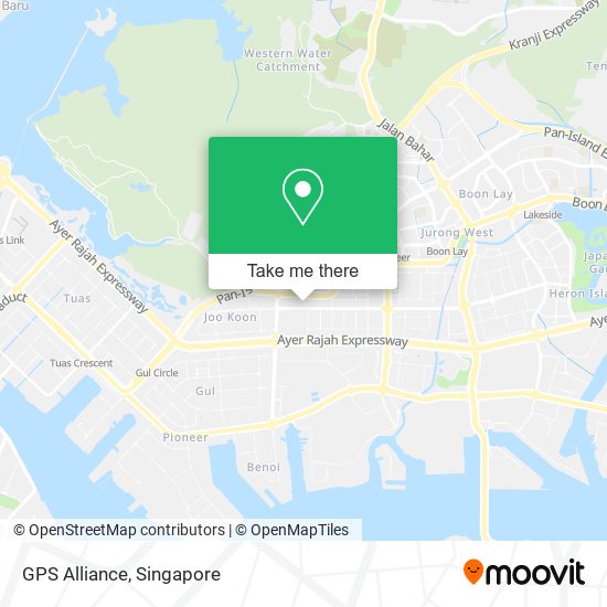 GPS Alliance map