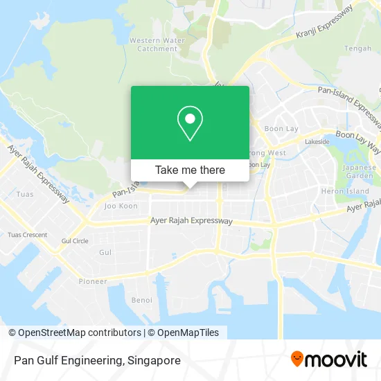 Pan Gulf Engineering map