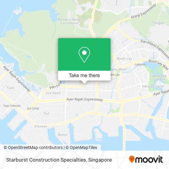 Starburst Construction Specialties地图