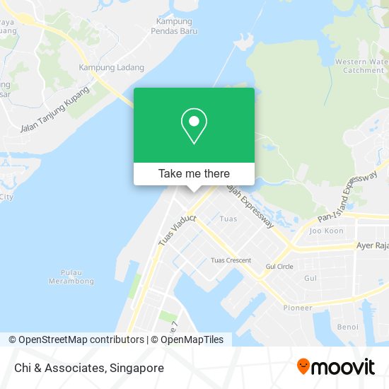 Chi & Associates map