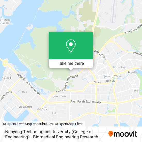 Nanyang Technological University (College of Engineering) - Biomedical Engineering Research Centre map