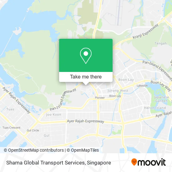 Shama Global Transport Services map