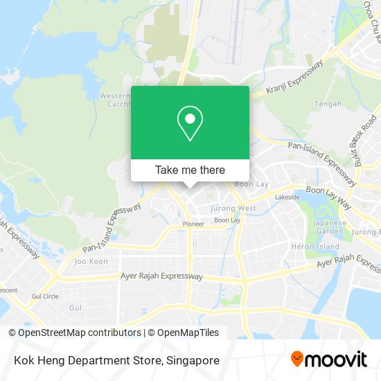 Kok Heng Department Store map