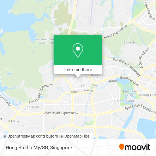 Hong Studio My/SG map