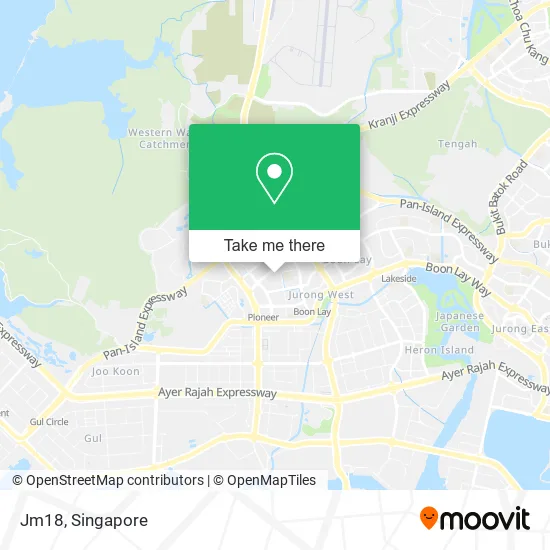 Jm18 map