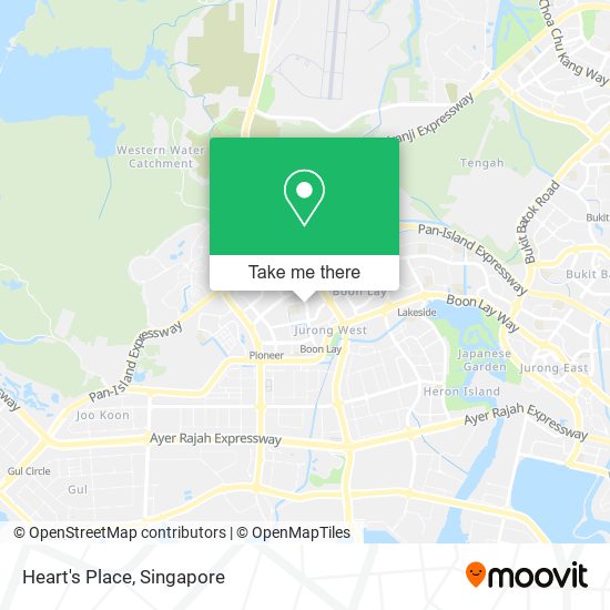 Heart's Place map