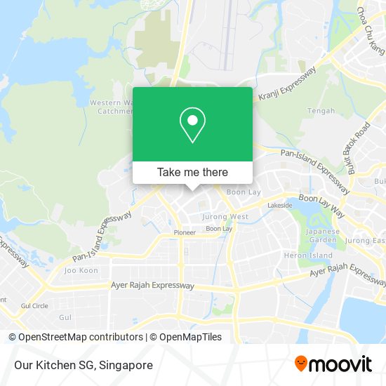 Our Kitchen SG map