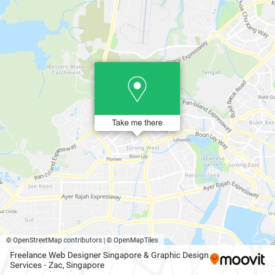 Freelance Web Designer Singapore & Graphic Design Services - Zac地图