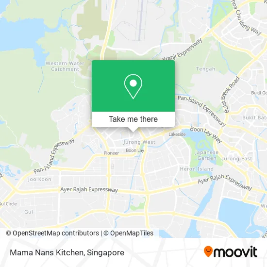 Mama Nans Kitchen map