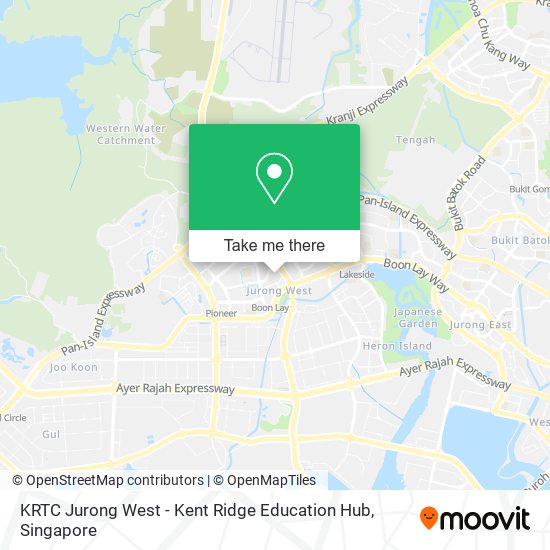 KRTC Jurong West - Kent Ridge Education Hub地图