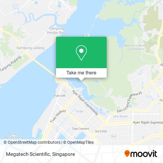 Megatech Scientific map