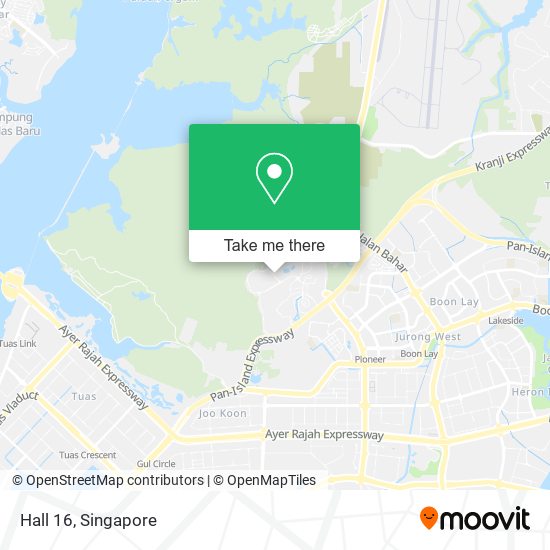 Hall 16 map
