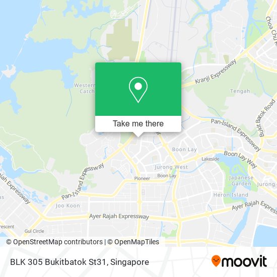 BLK 305 Bukitbatok St31地图