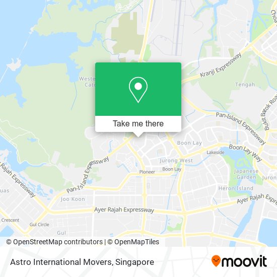 Astro International Movers地图