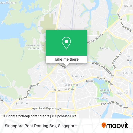 Singapore Post Posting Box地图