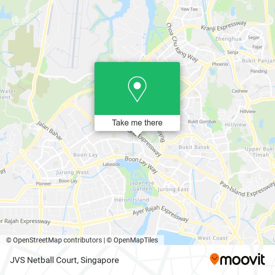 JVS Netball Court map
