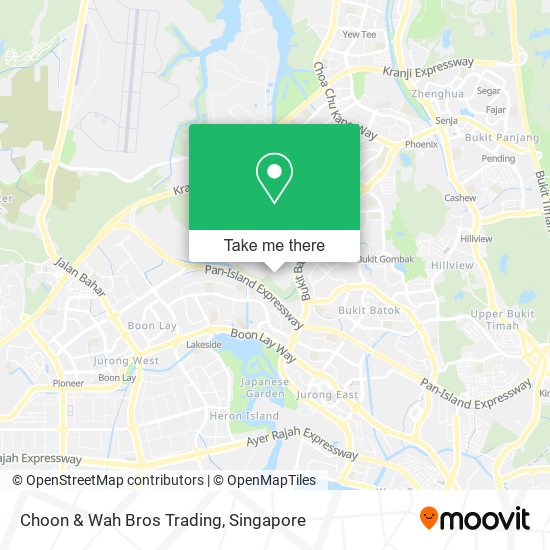 Choon & Wah Bros Trading map