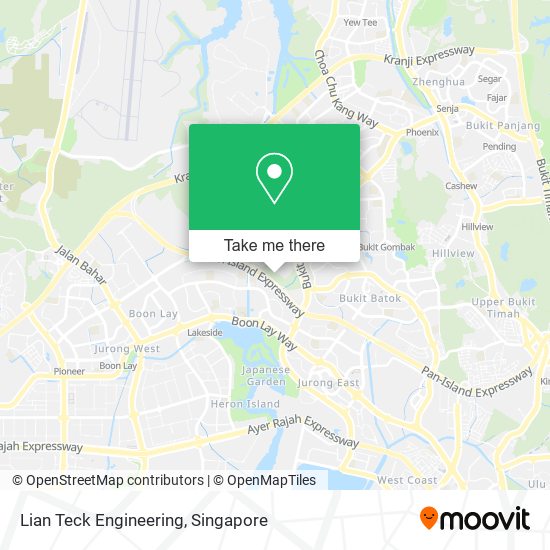Lian Teck Engineering map