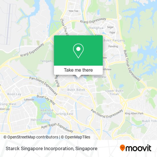 Starck Singapore Incorporation map