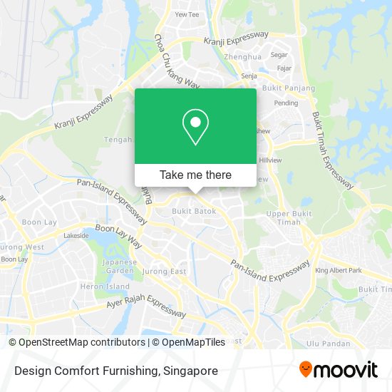 Design Comfort Furnishing map