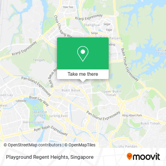 Playground Regent Heights map