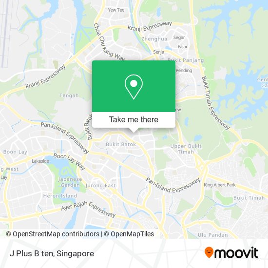 J Plus B ten map