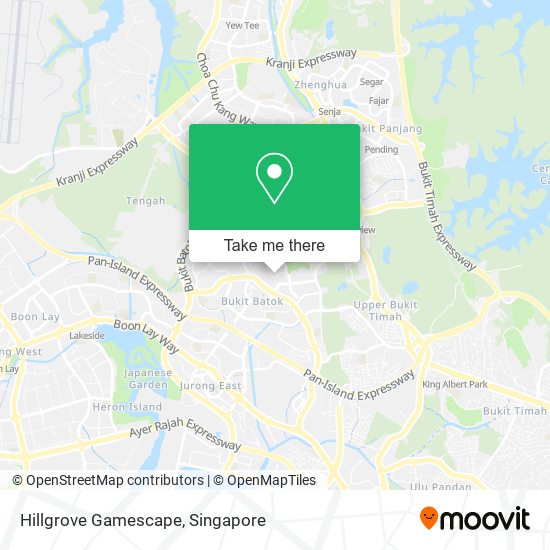 Hillgrove Gamescape map