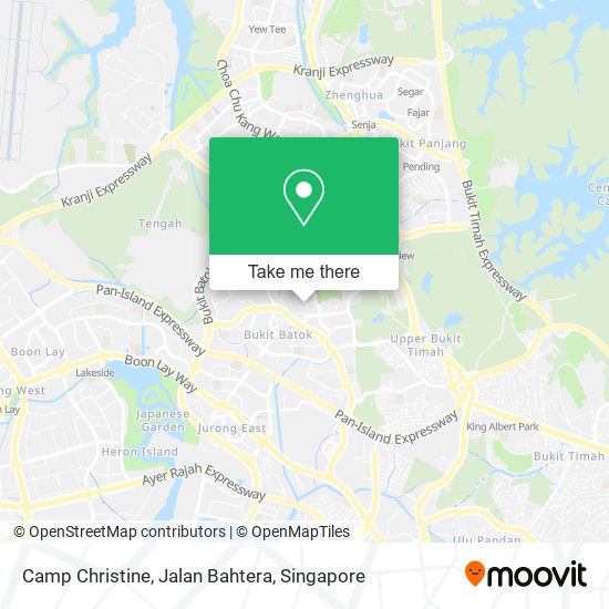 Camp Christine, Jalan Bahtera map