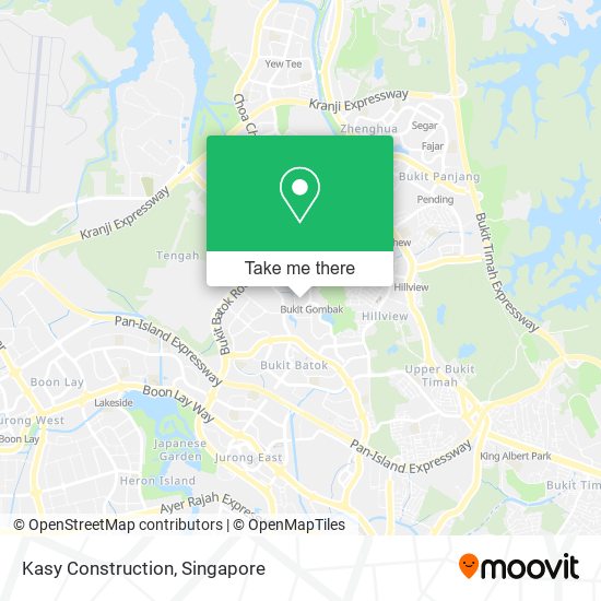 Kasy Construction map