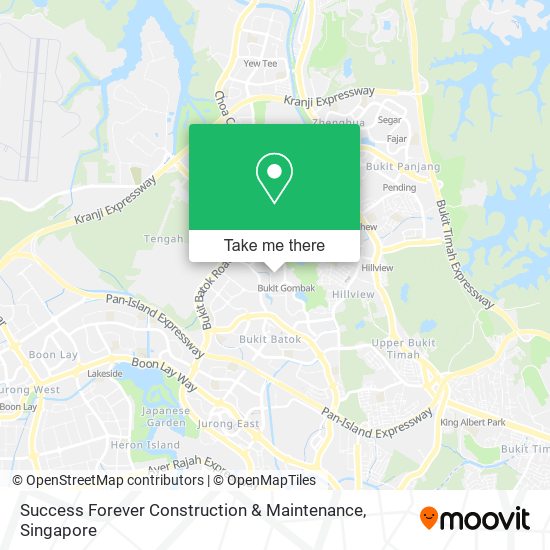 Success Forever Construction & Maintenance map