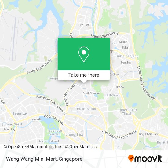 Wang Wang Mini Mart map