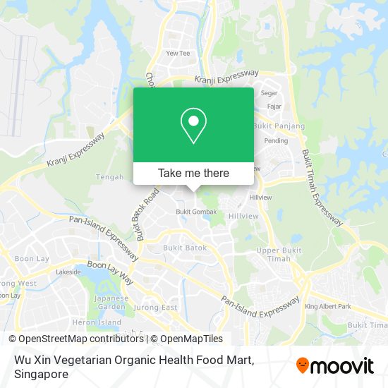 Wu Xin Vegetarian Organic Health Food Mart地图