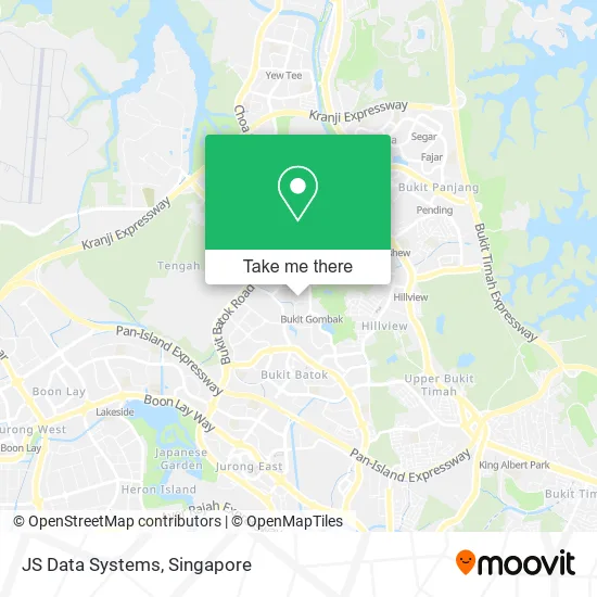 JS Data Systems map