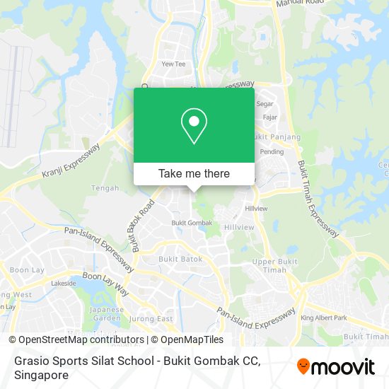 Grasio Sports Silat School - Bukit Gombak CC map