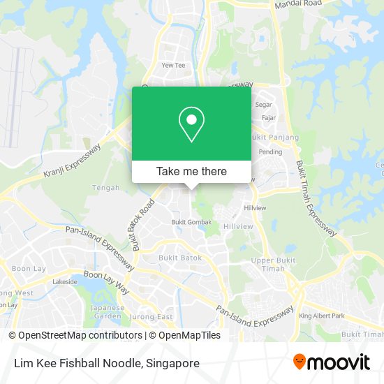 Lim Kee Fishball Noodle map
