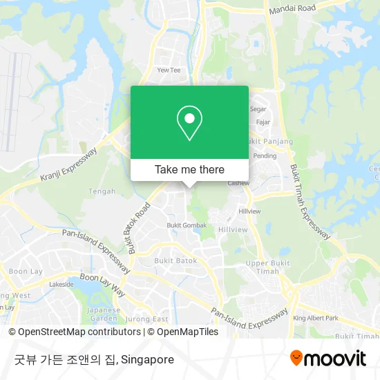 굿뷰 가든 조앤의 집 map