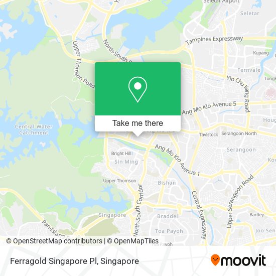 Ferragold Singapore Pl map
