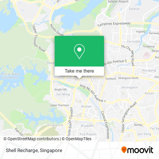 Shell Recharge map