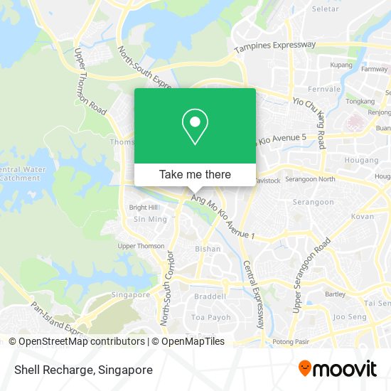 Shell Recharge map