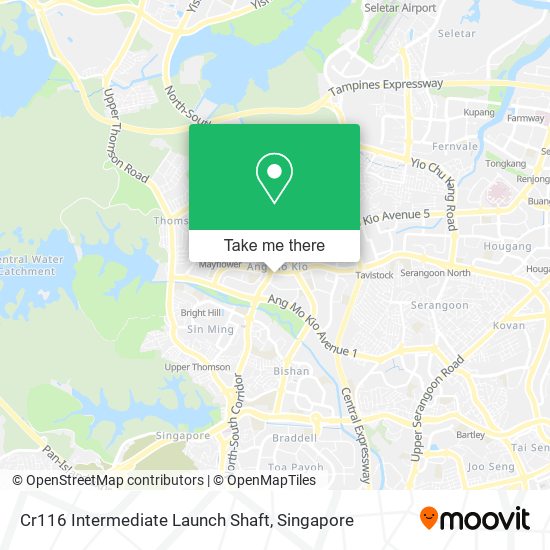 Cr116 Intermediate Launch Shaft map