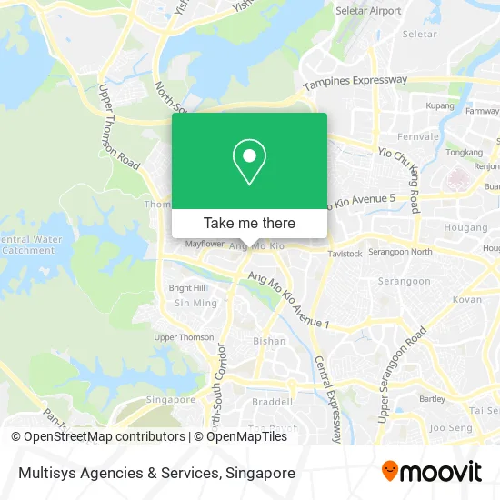 Multisys Agencies & Services map