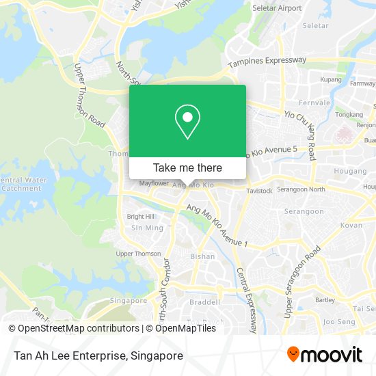 Tan Ah Lee Enterprise map