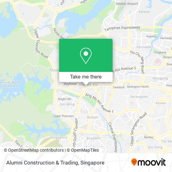 Alumni Construction & Trading map