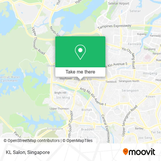 KL Salon地图