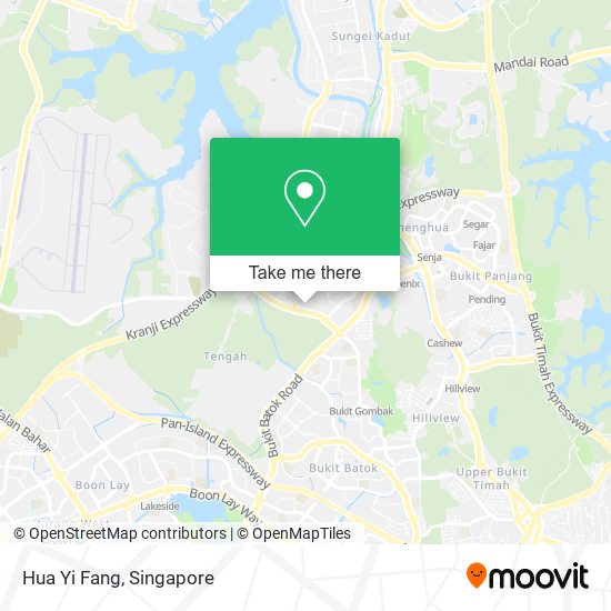 Hua Yi Fang map