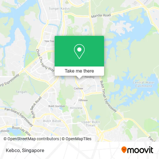 Kebco map