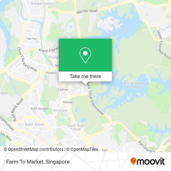 Farm To Market map