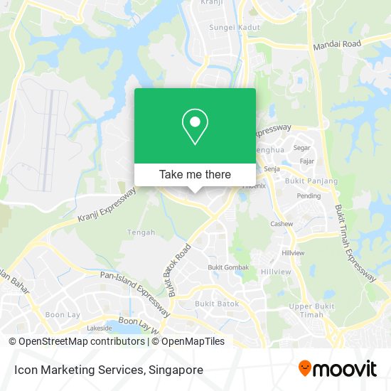 Icon Marketing Services map